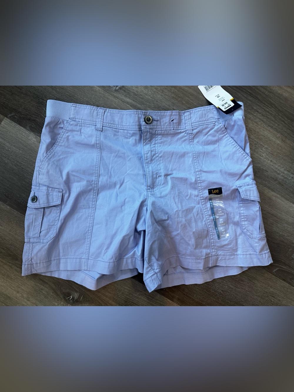 Lee Lavender Cargo Shorts - NWT